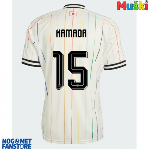 Japan Daichi Kamada #15 Gostujuci Dres SP 2026 Kratak Rukav